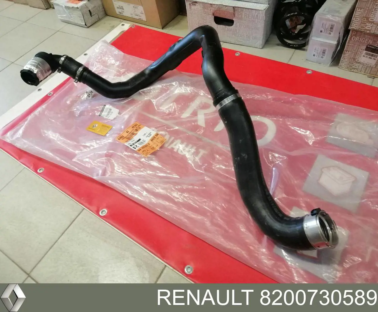 Шланг/патрубок интеркуллера Renault (RVI) 8200730589 цена, от 176.17 USD