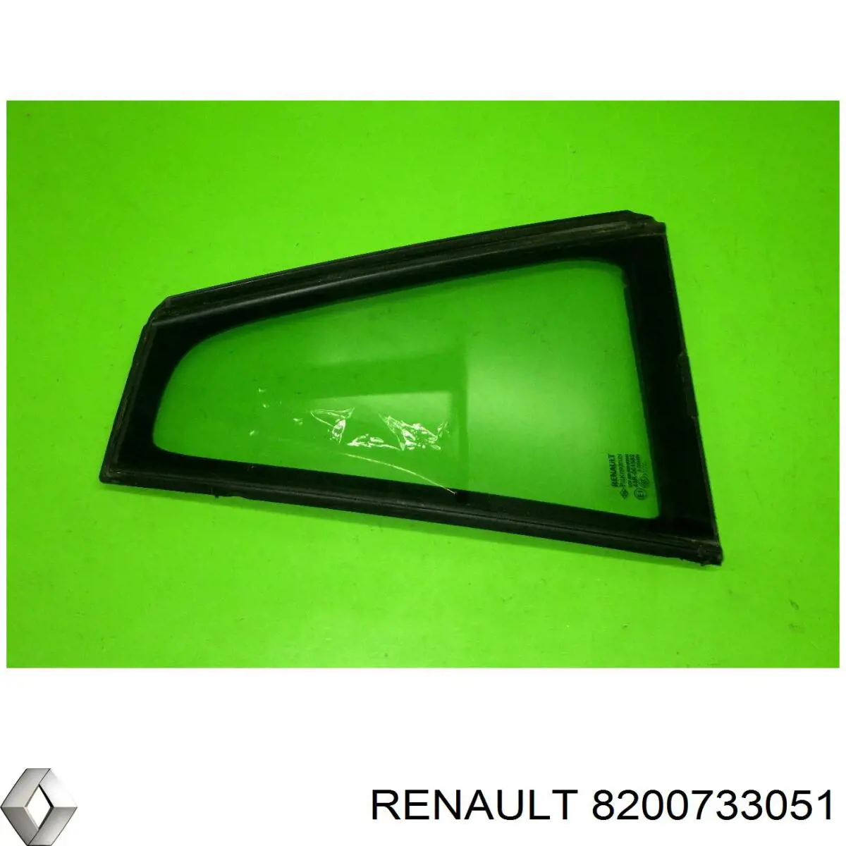 Стекло-форточка двери, задней, правой Renault (RVI) 8200733051 цена, от 7.50 USD