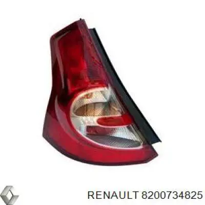 Фонарь задний левый 6001551384 Renault (RVI)