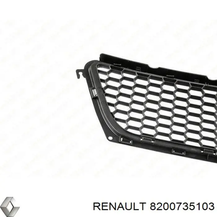 Решетка бампера нижняя Renault (RVI) 8200735103 цена, от 25.34 USD