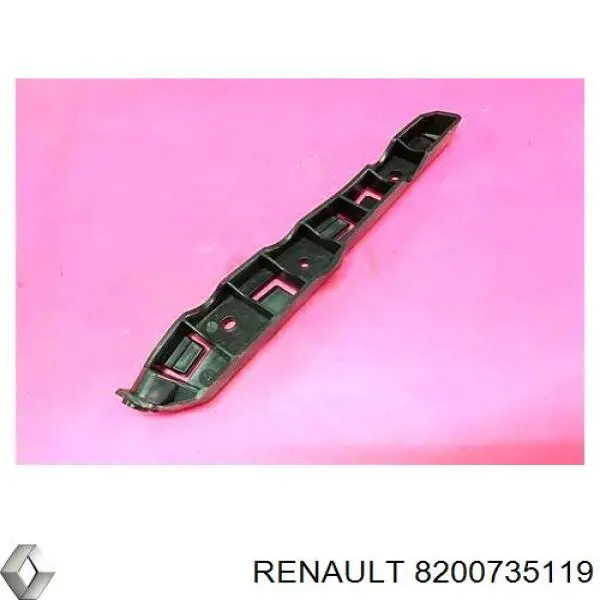 8200735119 Renault (RVI) guia do pára-choque dianteiro direito