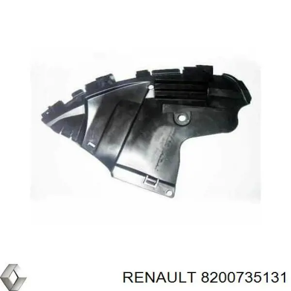 8200735131 Renault (RVI) Защита бампера переднего правая