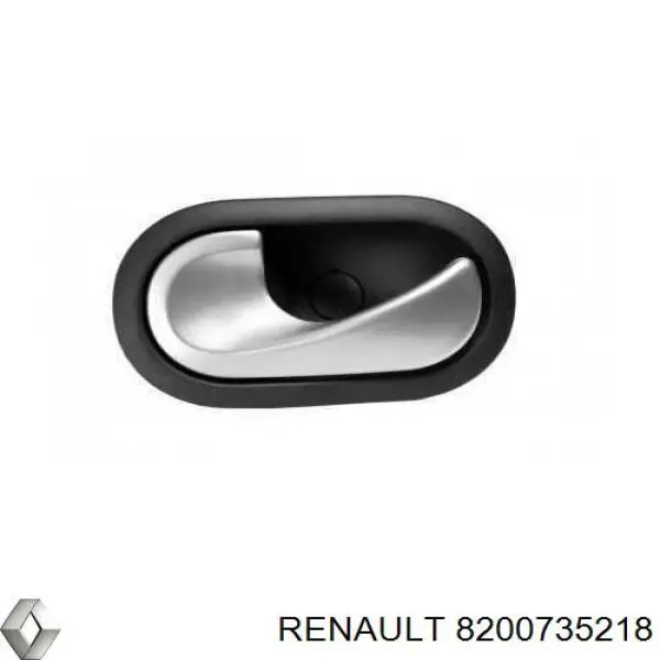 Купить 8200735218 Renault (RVI) Ручка двери правой внутренняя передняя/задняя