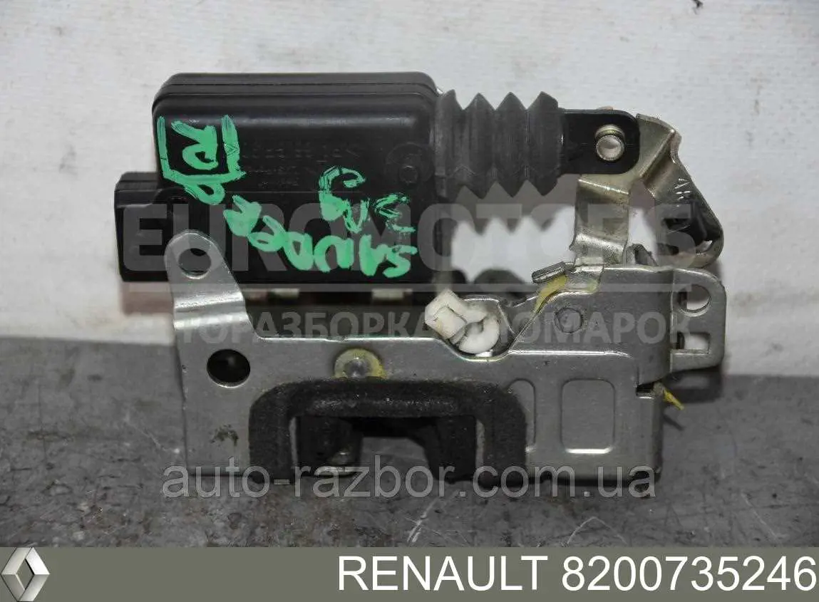 Замок задней двери, правой Renault (RVI) 8200735246 цена, от 16.91 USD