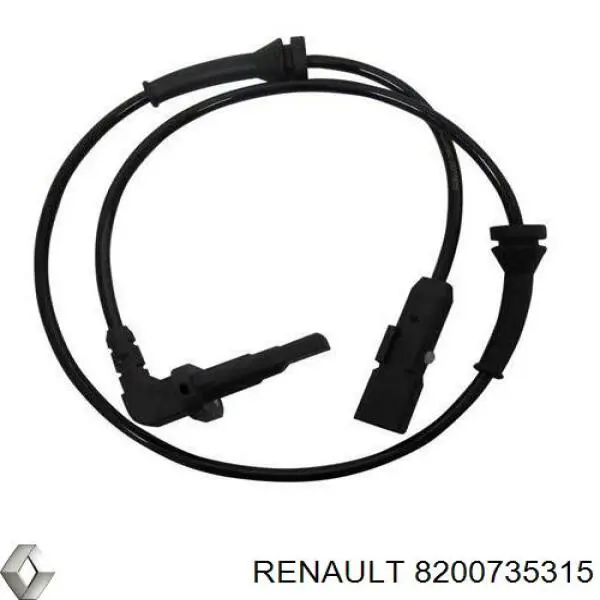 Sensor ABS traseiro Renault (RVI) 8200735315