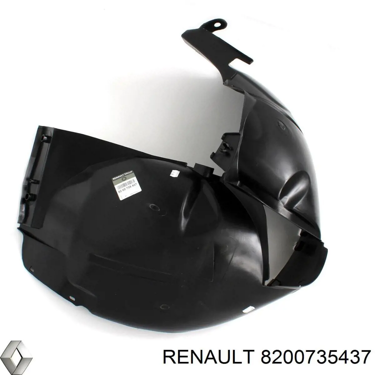 Подкрылок крыла переднего правый Renault (RVI) 8200735437