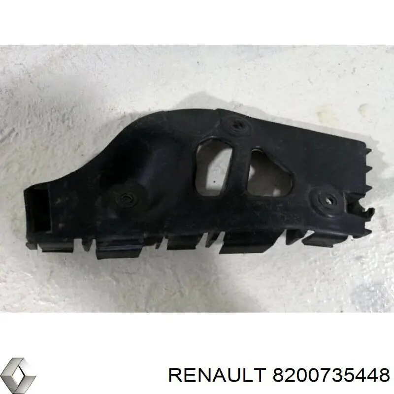 Направляюча заднього бампера, ліва 8200735448 Renault (RVI)