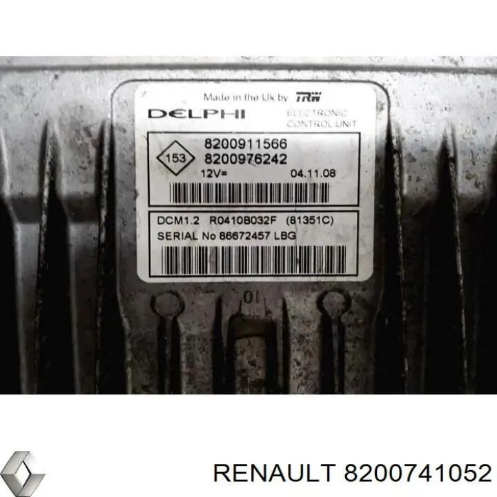 Купить 8200741052 Renault (RVI) 