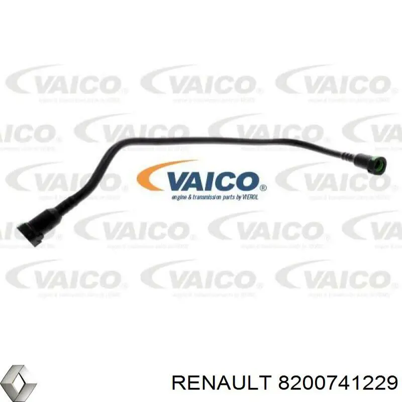 Купить 8200741229 Renault (RVI) Трубка топливная, от фильтра к топливной рейке