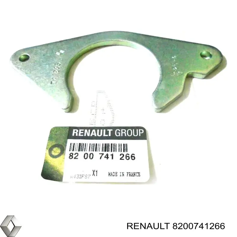 8200741266 Renault (RVI) suporte de rolamento suspenso do semieixo dianteiro