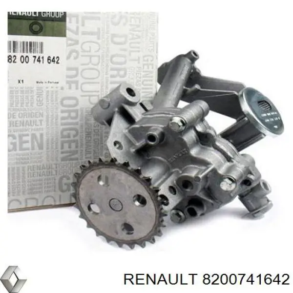 Купить 8200741642 Renault (RVI) Насос маслозакачивающий