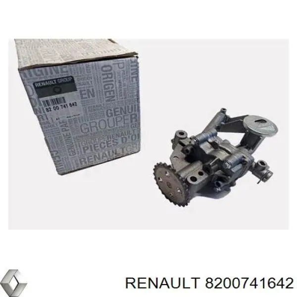 Масляный насос 8200741642 Renault (RVI)