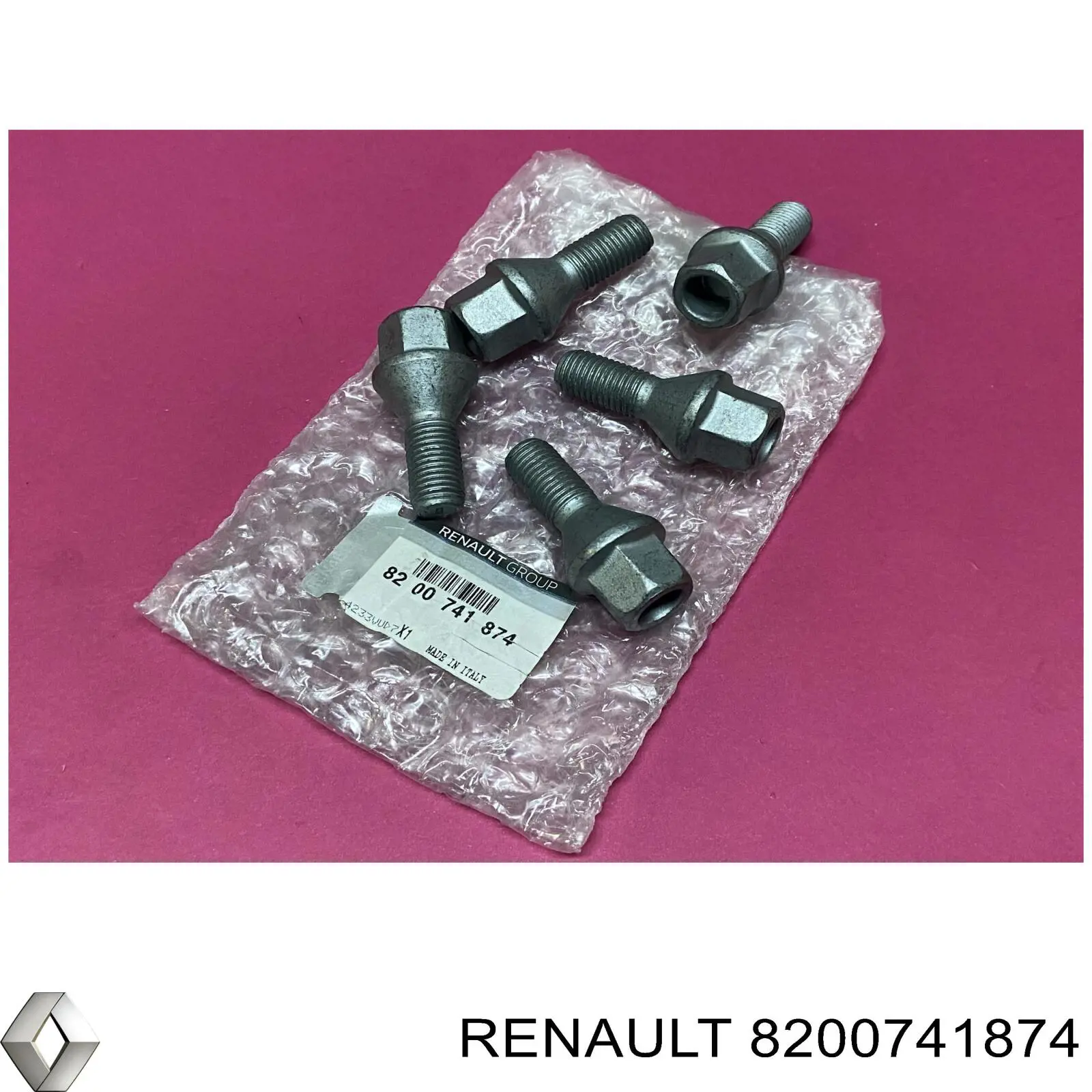 Болт колесный  Renault (RVI) 8200741874 цена, от 11.27 USD