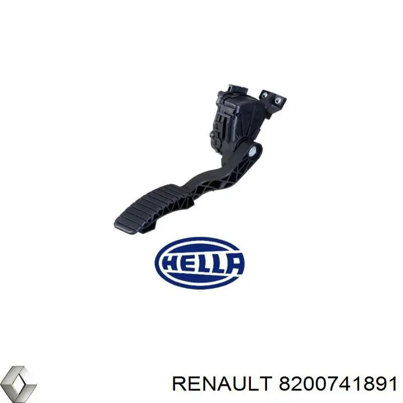 Педаль газа 8200741891 Renault (RVI)