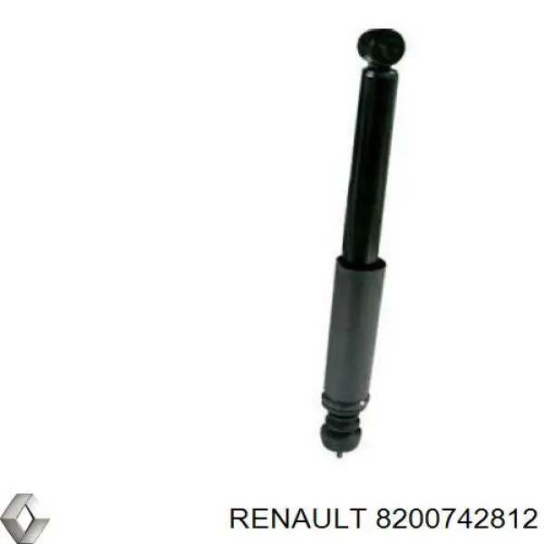8200742812 Renault (RVI) amortecedor traseiro