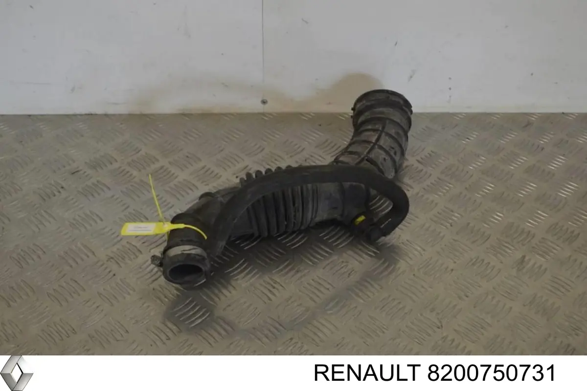 8200750731 Renault (RVI) cano derivado de ar, entrada na turbina (supercompressão)