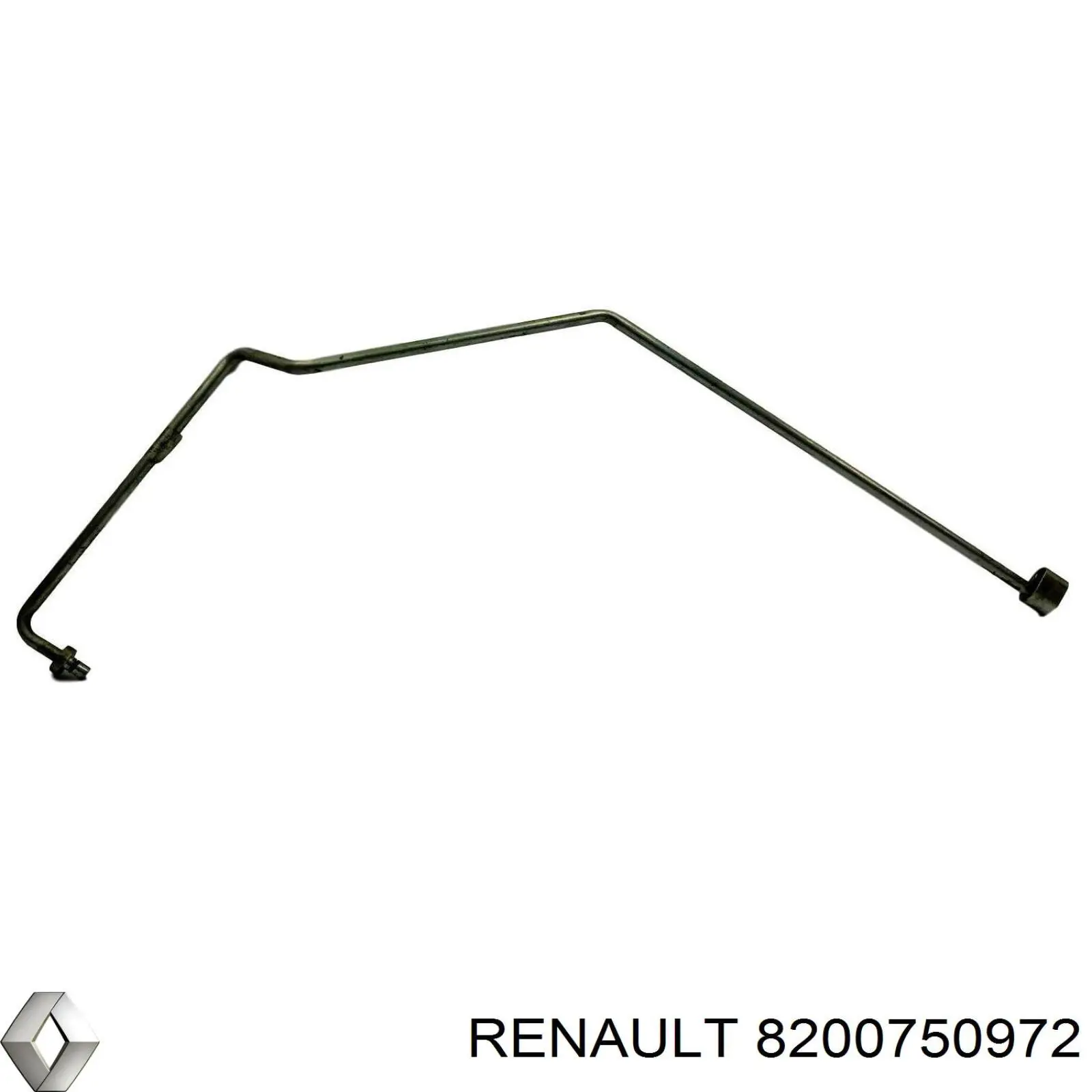 8200750972 Renault (RVI) шланг кондиционера, от радиатора к испарителю