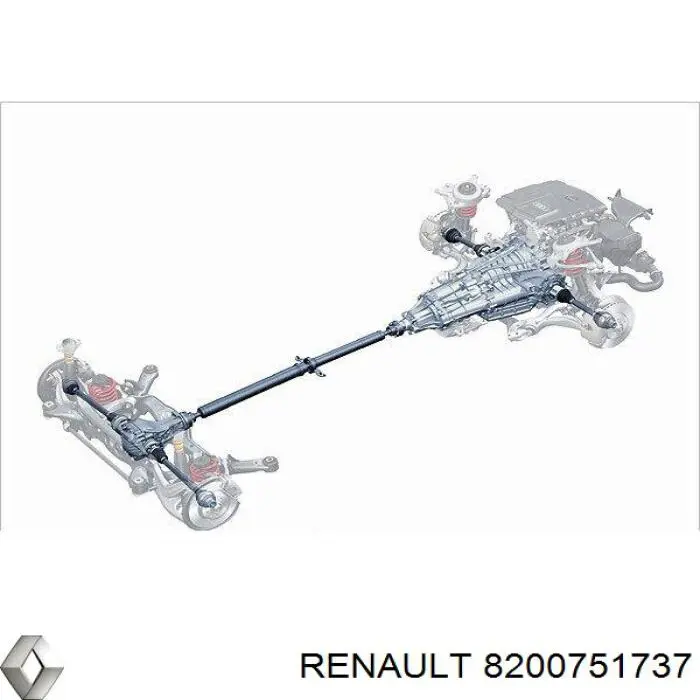 Трос КПП 8200751737 Renault (RVI)