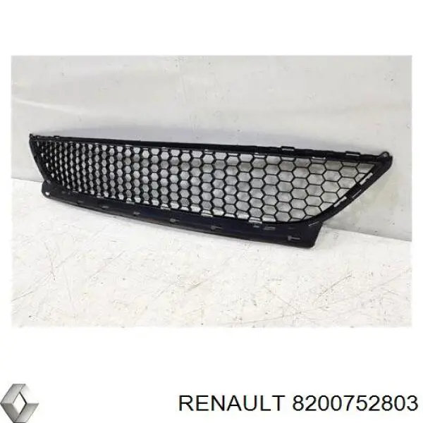 8200752803 Renault (RVI) grelha central do pára-choque dianteiro