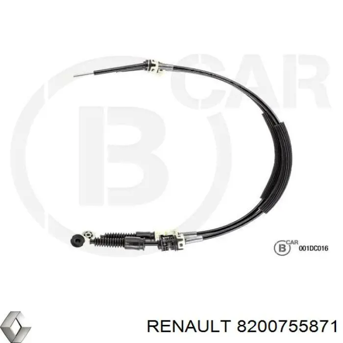 Трос КПП Renault (RVI) 8200755871 цена, от 64.09 USD