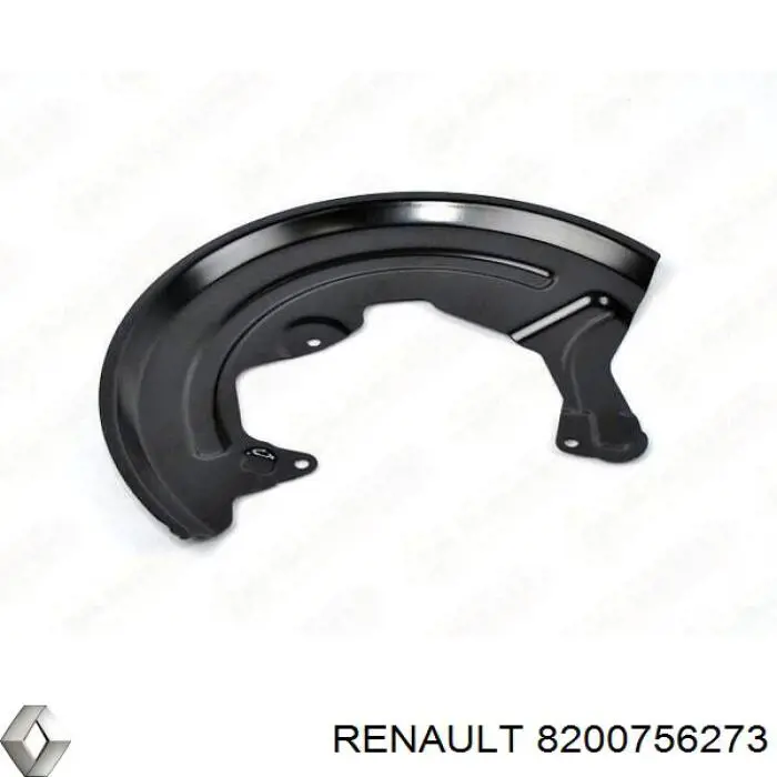 Защита тормозного диска переднего правого 8200756273 Renault (RVI)