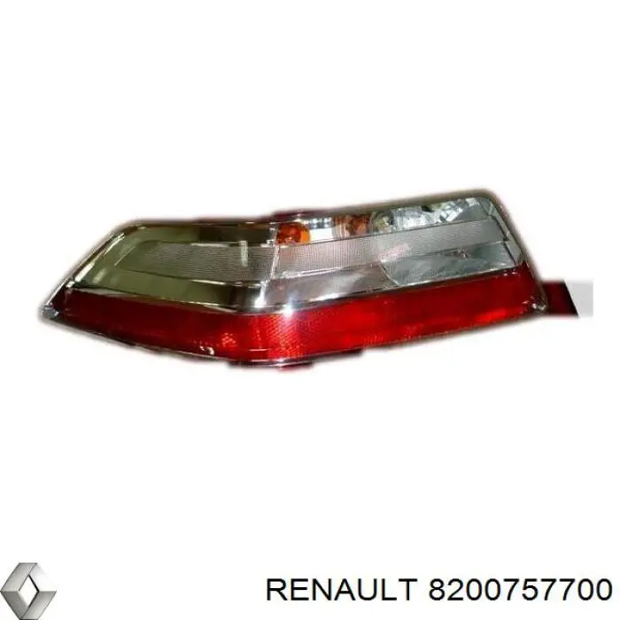 8200757700 Renault (RVI) lanterna traseira direita