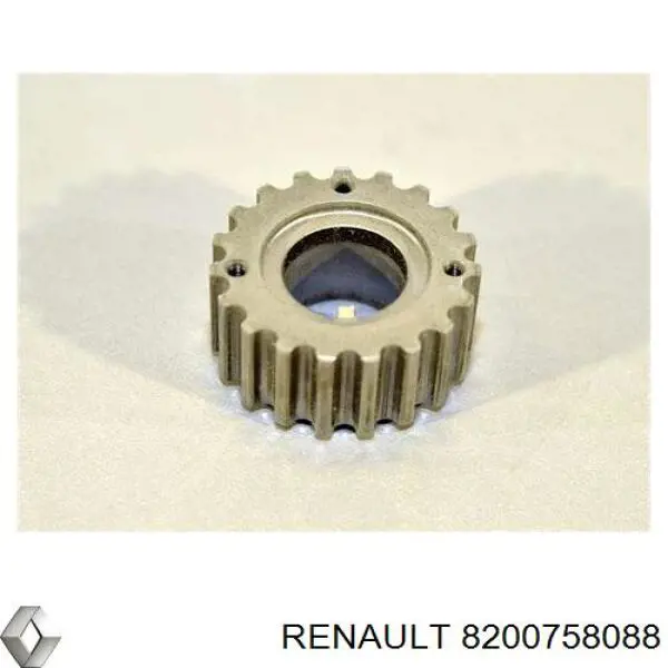 8200758088 Renault (RVI) звездочка-шестерня привода коленвала двигателя