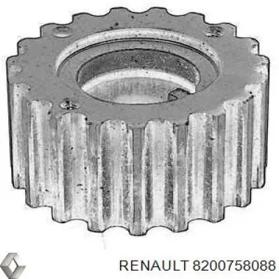 Engrenagem de cadeia da roda dentada de acionamento de cambota de motor Renault (RVI) 8200758088 preço, a partir de 35,83 USD