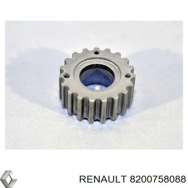 Compre 8200758088 Renault (RVI) Engrenagem de cadeia da roda dentada de acionamento de cambota de motor