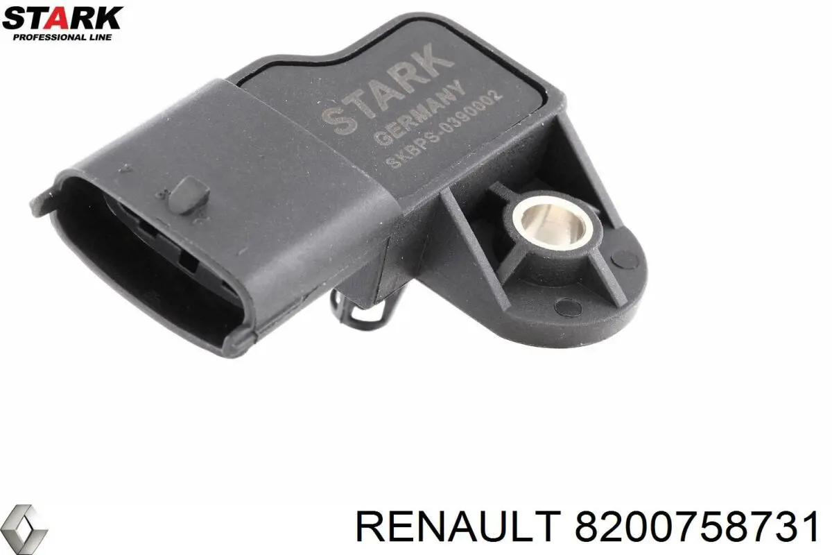 Датчик абсолютного давления в коллекторе Renault (RVI) 8200758731 цена, от 8.46 USD