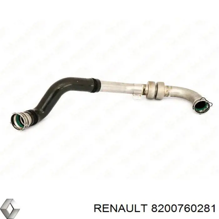 Купить 8200760281 Renault (RVI) Патрубок воздушный, выход из турбины/компрессора (наддув)
