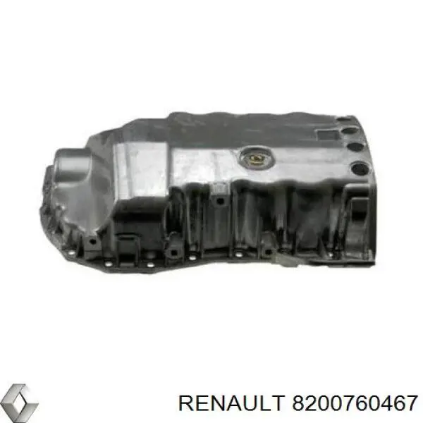 8200760467 Renault (RVI) panela de óleo de cárter do motor