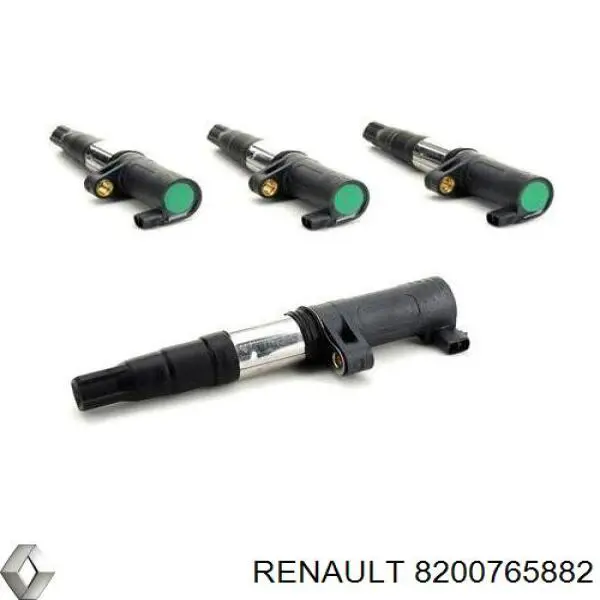 Bobina de encendido 8200765882 Renault (RVI)