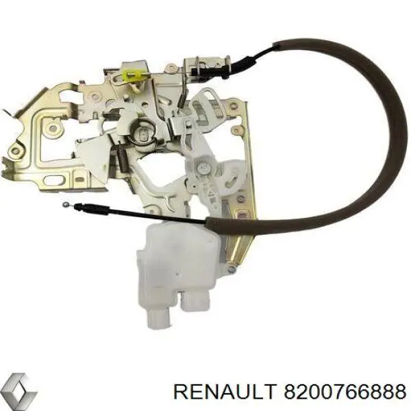 Замок двери задней правой распашной Renault (RVI) 8200766888