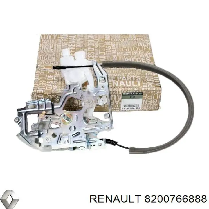 8200766888 Renault (RVI) Замок задней правой распашной двери