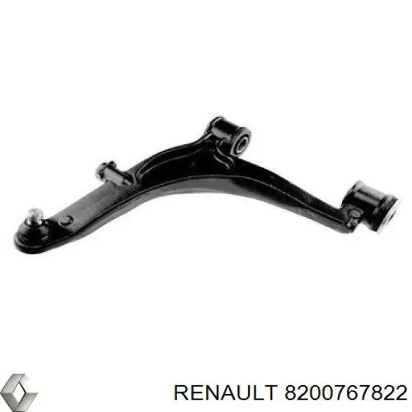 Левый рычаг передней нижней подвески Renault (RVI) 8200767822 цена, от 116.69 USD