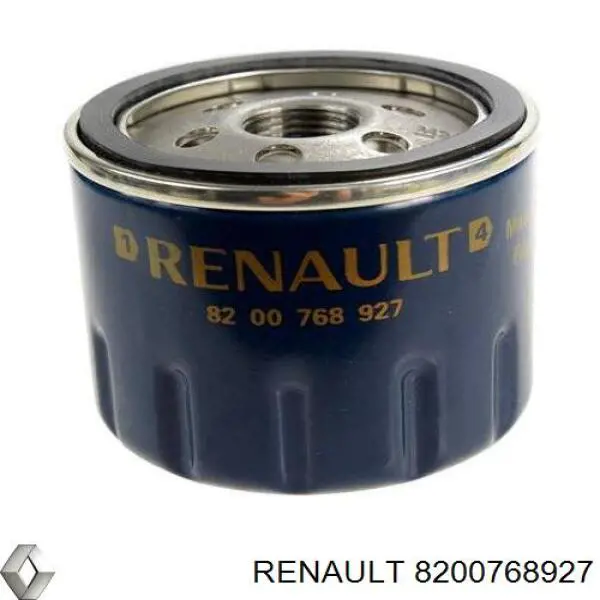 Filtro de óleo 8200768927 Renault (RVI)