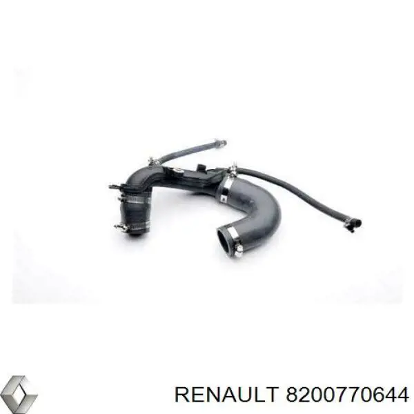 Патрубок воздушный, выход из турбины/компрессора (наддув) Renault (RVI) 8200770644 цена, от 19.44 USD