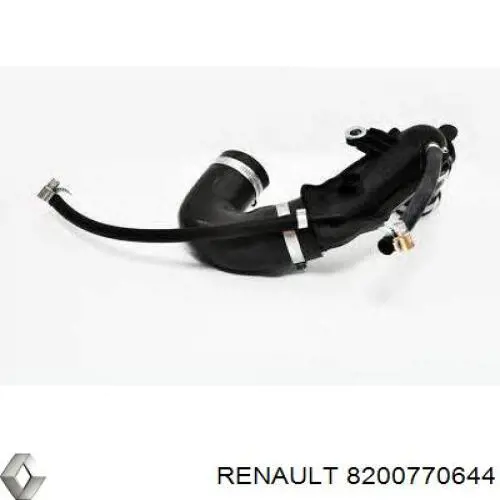 Патрубок воздушный, выход из турбины/компрессора (наддув) 8200770644 Renault (RVI)