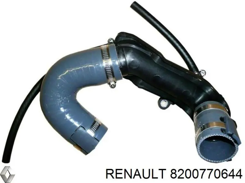 Купить 8200770644 Renault (RVI) Патрубок воздушный, выход из турбины/компрессора (наддув)