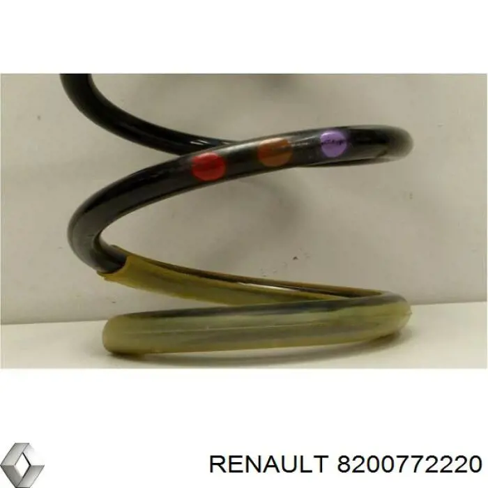 Задняя пружина 8200772220 Renault (RVI)