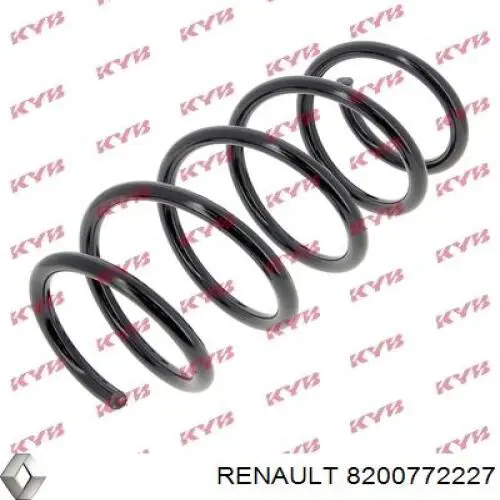 Пружина амортизатора передняя Renault (RVI) 8200772227 цена, от 37.81 USD