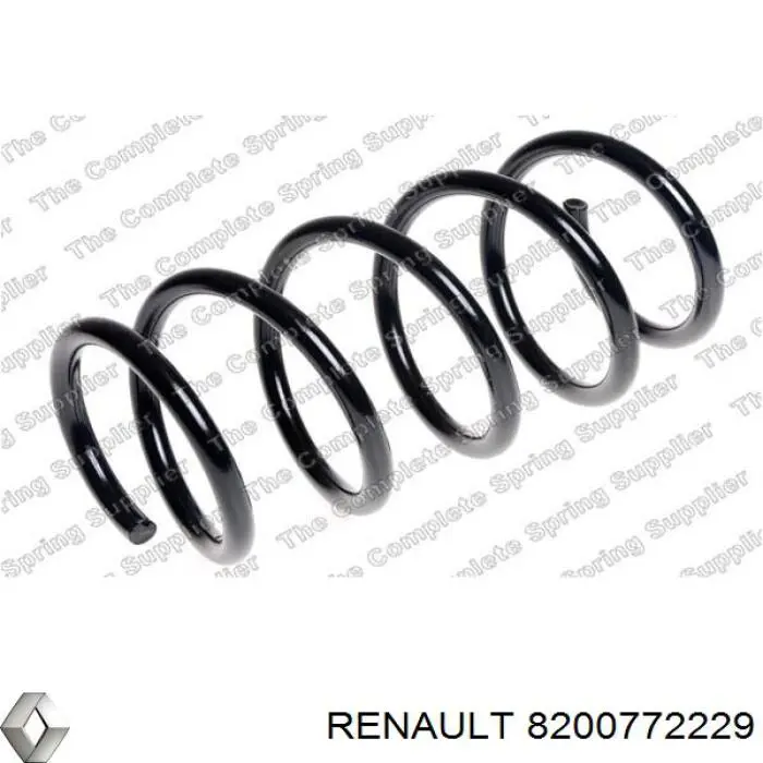 Передняя пружина 8200772229 Renault (RVI)