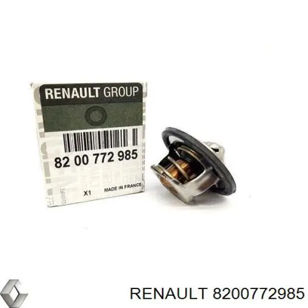 Купить 8200772985 Renault (RVI) Автомобильный термостат
