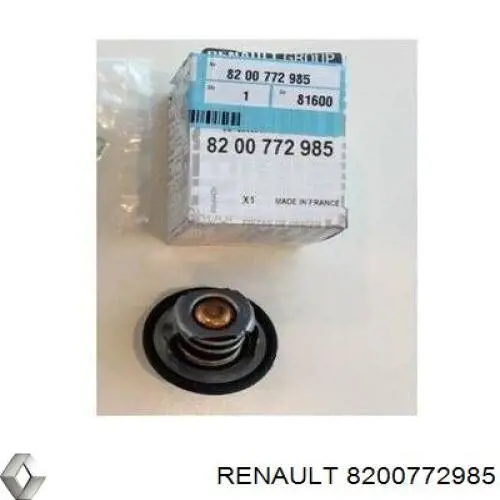 Термостат в корпусе Renault (RVI) 8200772985 цена, от 14.02 USD