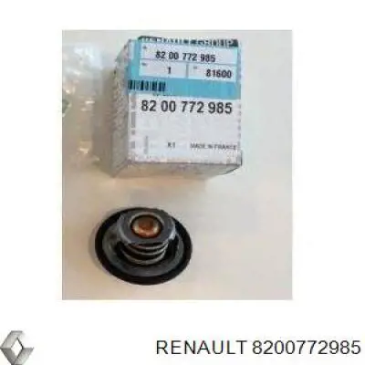 Купить 8200772985 Renault (RVI) Автомобильный термостат