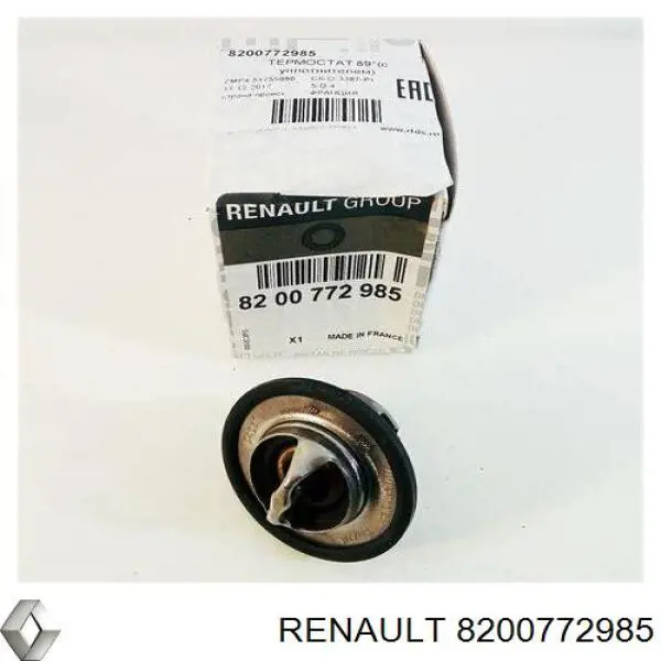 Термостат в сборе Renault (RVI) 8200772985