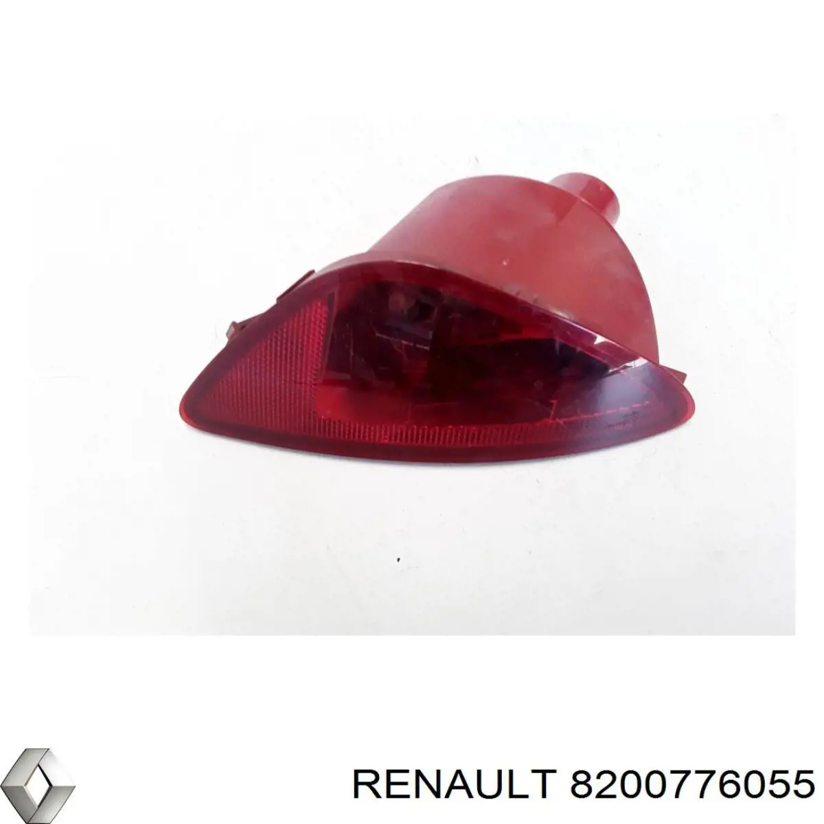 Фонарь заднего бампера левый 8200776055 Renault (RVI)