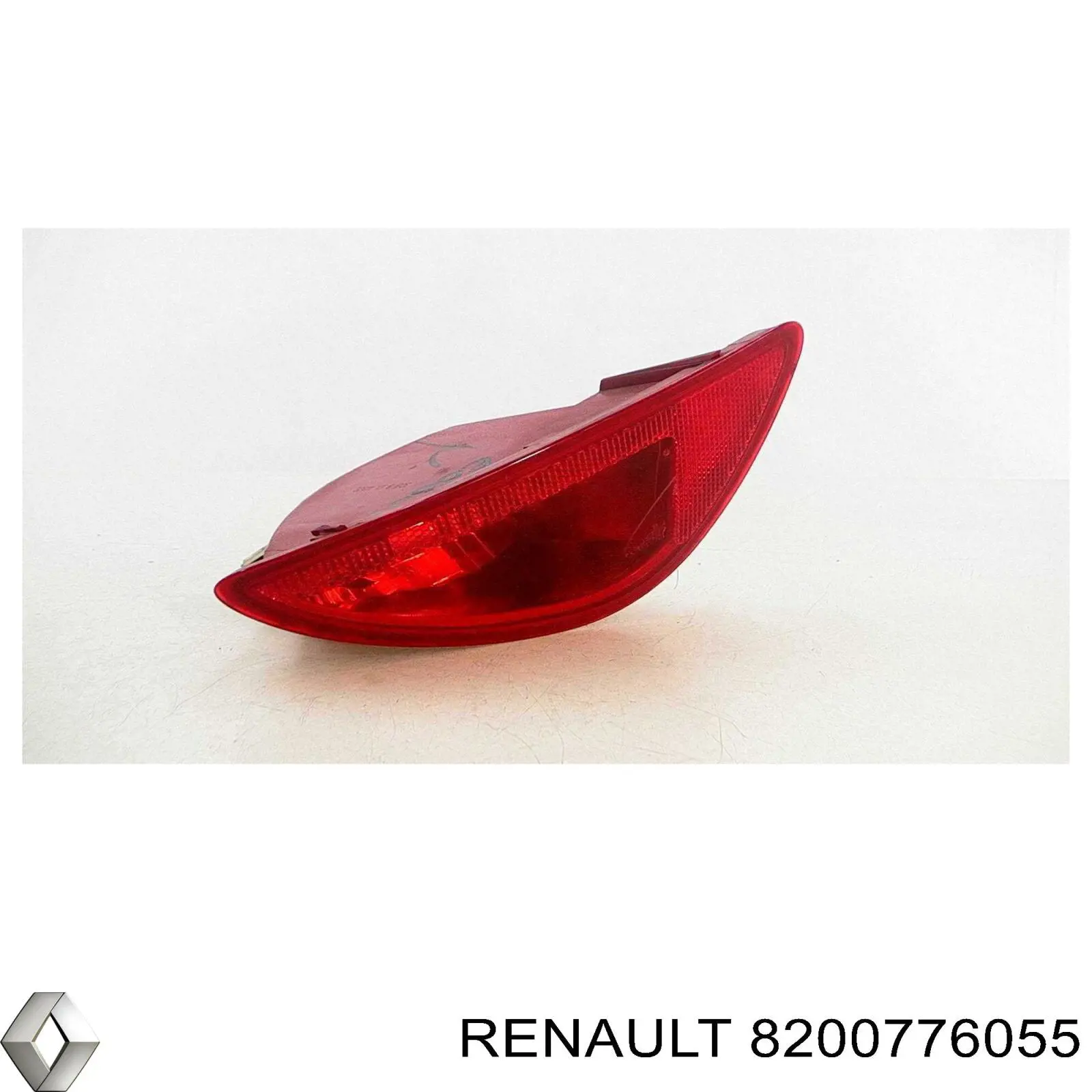 8200776055 Renault (RVI) фонарь заднего бампера левый