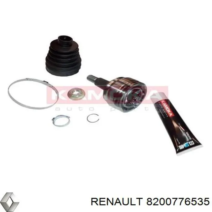 Купить 8200776535 Renault (RVI) Вал приводной правый